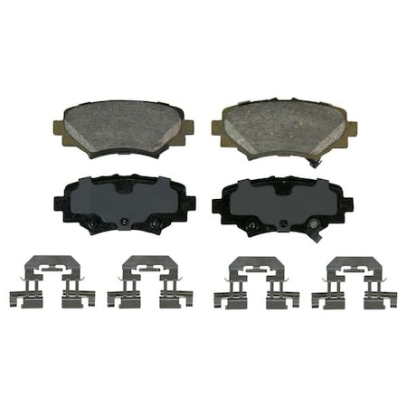 Wagner Brakes Qs Ceramic Brake Pads, Zd1729 ZD1729